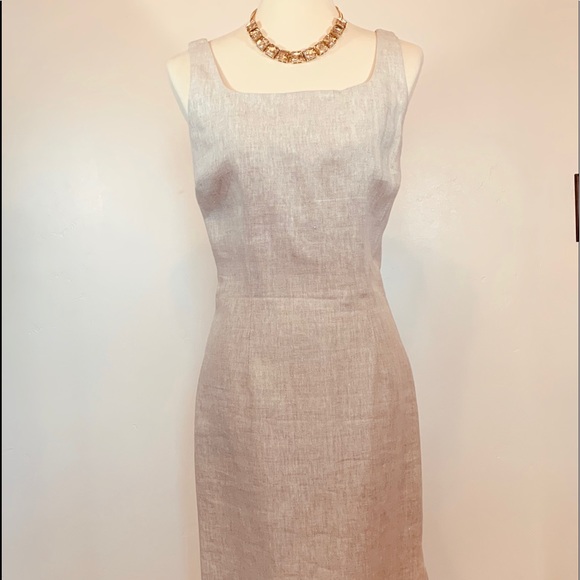 Maggy London Dresses & Skirts - ⬇️MAGGY LONDON Women’s Linen Maxi Dress Size 4